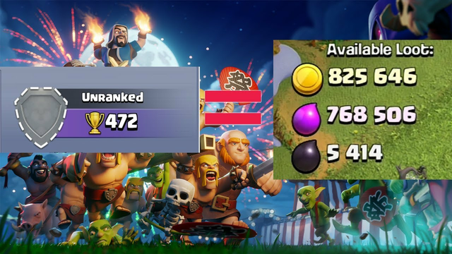 1.5 Million loot player with 400 trophies!!! in Clash of Clans