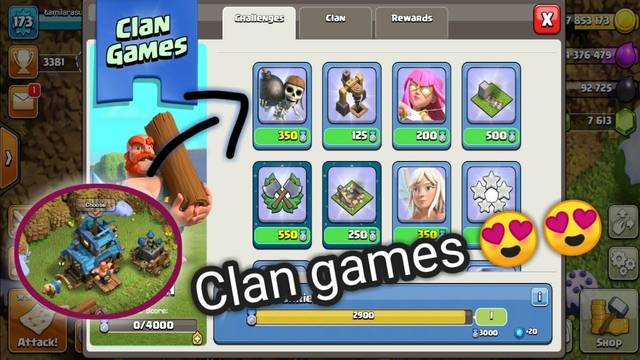 Clash of clans live stream | New clan games | lets finish clan games |