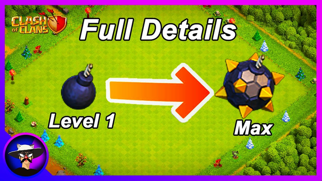 New Upgrading All Traps in Full Details | Maxing Bomb | Clash of Clans #Shorts