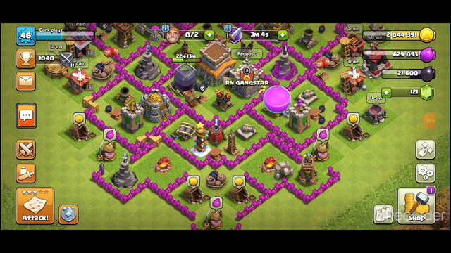 CLASH OF CLANS base reveal Gale64