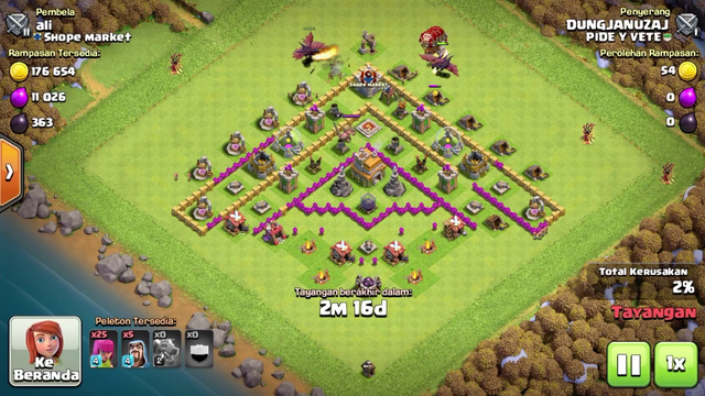 A Very Strong Dragon || Perfect Attack Twenty Six Tropi. Clash Of Clans