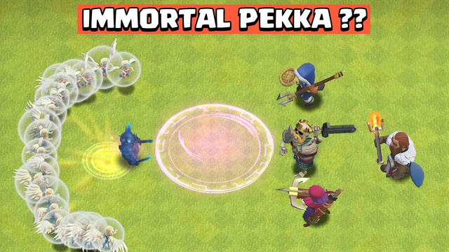 Making PEKKA IMMORTAL | PEKKA Vs Heroes | Clash of Clans