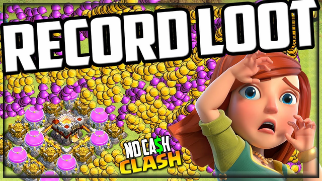 RECORD LOOT! How, Where, Why! No Cash Clash of Clans!