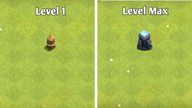 Wall Level Evolution - Clash Of Clans