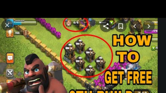 How to get a 6th builder in clash of clans