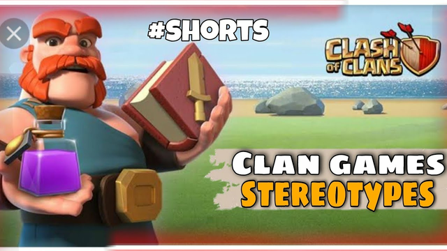 clash of clans players during clan games | coc funny moments #shorts