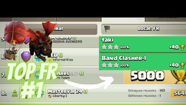 RUSH TOP FR #1 - Clash of Clans
