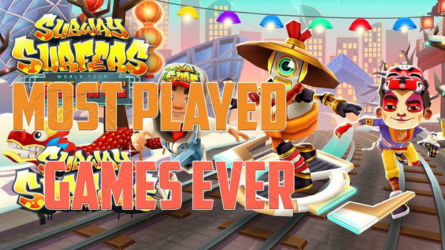 most played games till 2021 subway surfers temple run 8pool clash of clans pubg mobile free fire
