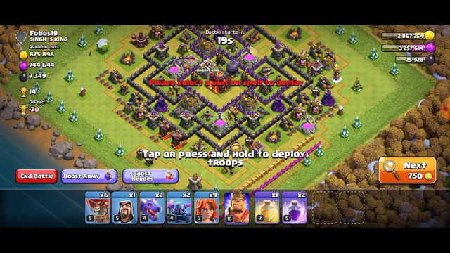 looting 8 lakhs in clash of clans // fire star