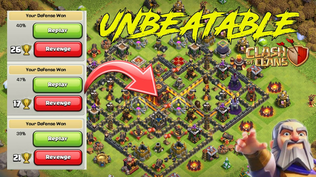 UNBEATABLE BASE IN CLASH OF CLANS  | @Clash of Clans India  | @BARBARIAN LEGEND  |