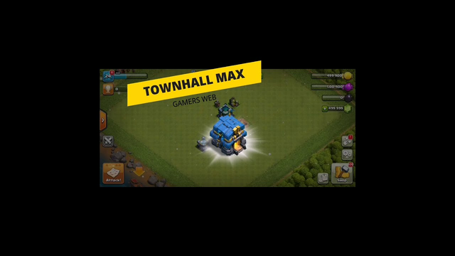 Clash Of Clans Townhall upgrading 1-13 maxed #shorts  coc