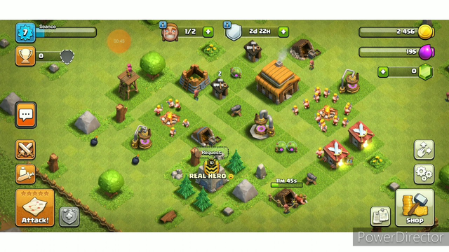 My first Clash of Clans Gameplay