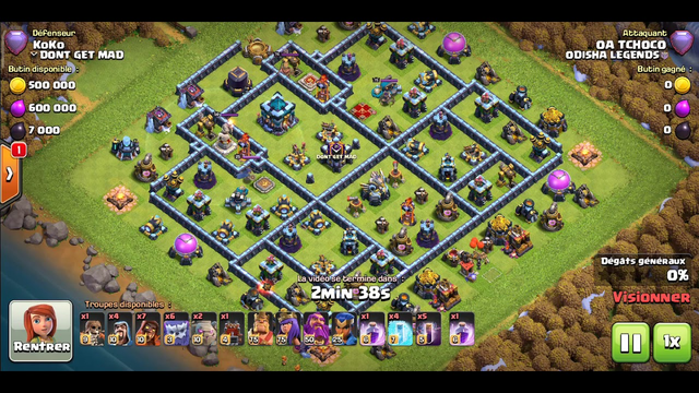 how to threestar Th13 easy strategy clashofclans COC clash of clans after update