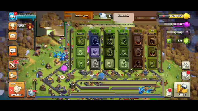 Clash of clans started war go to live