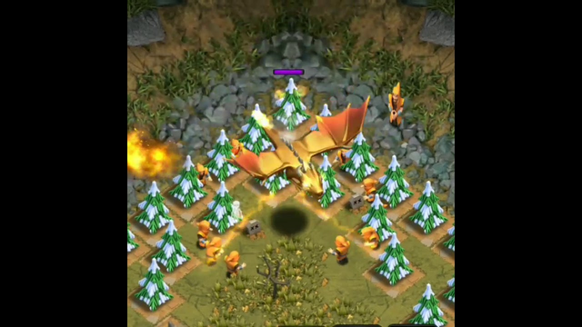 Super Wizard Vs Mega Dragon | Clash Of Clans