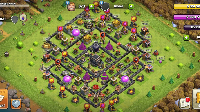 Town Hall 9 Maxing and battles after 1 year || clash of Clans