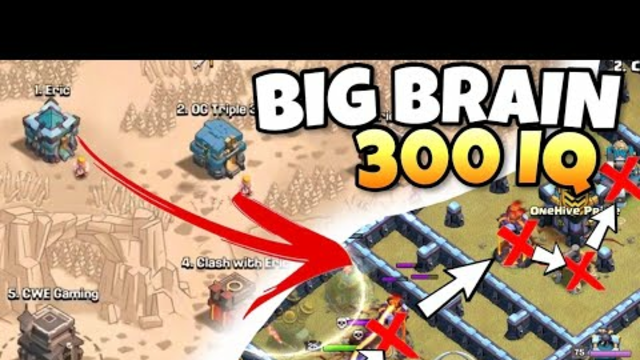 BIG BRAIN NEEDED FOR THESE PRO PLAYS with ALL my ACCOUNTS IN! Clash of Clans