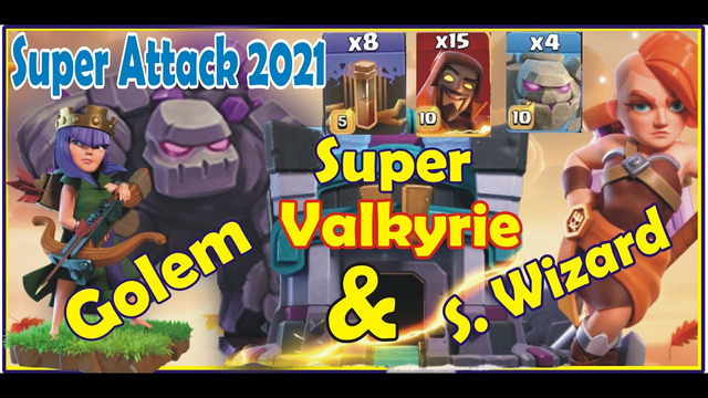 NEW SUPER VALKYRIE ATTACK STRATEGY! TH13 Attack Strategy | Clash of Clans Update | Super Troops COC