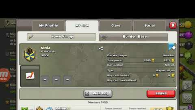 Join my clan please clash of clans