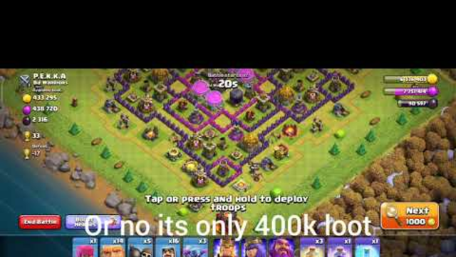 15 million loot in Clash Of clans