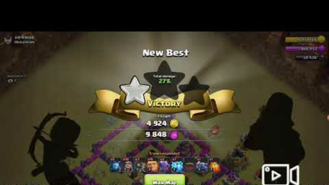 clash of clans th8 free to play last night i was poor now i am RICH in clash