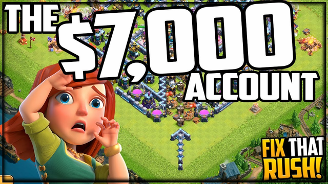 The CREATION of The $7,000 Clash of Clans Account!