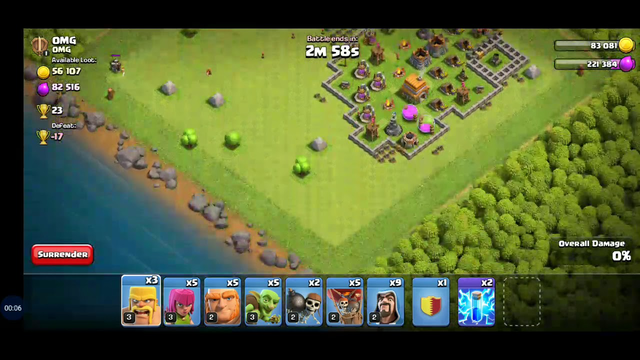 CLASH OF CLANS MY ATTACK PART 11
