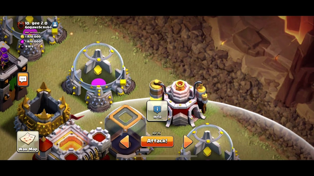 how to check what you can snipe in clash of clans