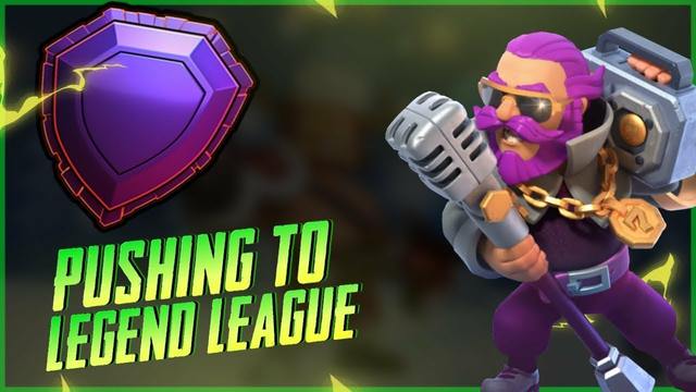 LEGEND LEAGUE PUSH FROM ALL ID !! Clash Of Clans #COCLIVE