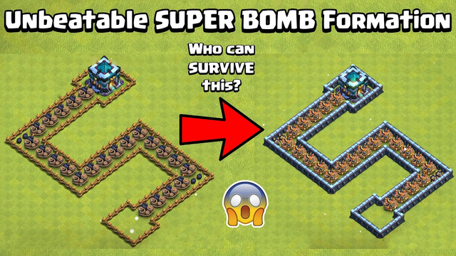 Epic Super Bomb TRAPS Formation | Traps Vs All Troops | Clash of Clans | COCGameplay | COC