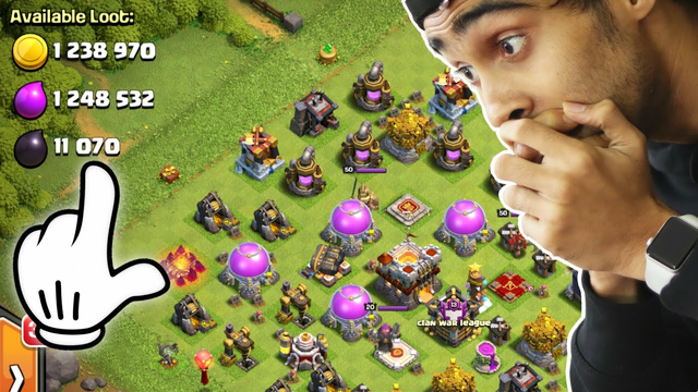 Mega Loot ! Lucky OverRushed Raid Ever .......Clash of Clans.......Coc......