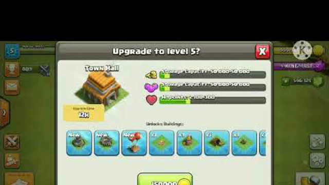 CLASH OF CLANS TOWN HALL 2 TO 13