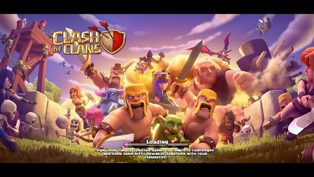 CLASH OF CLANS TROPHY PUSHING