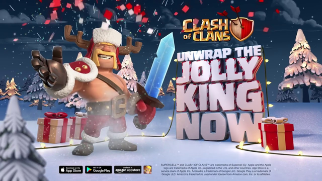 Celebrate Clashmas with the Jolly King skin! Clash of Clans Season Challenges#6363