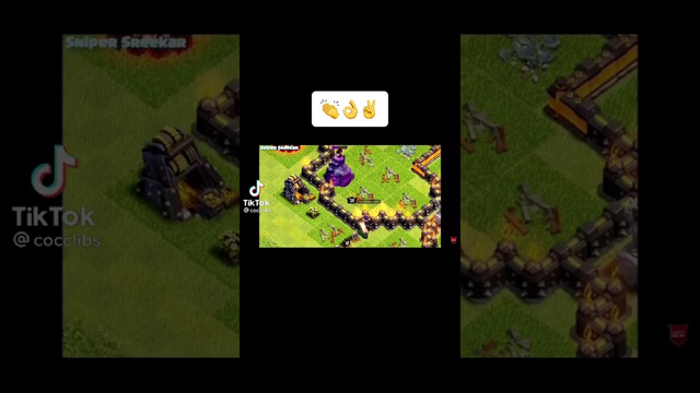 The Queen is attacking hard clash of clans