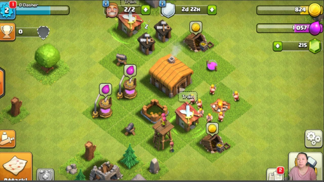 Live Stream.. Playing Clash of Clans Level 15 | PamBebe YTC