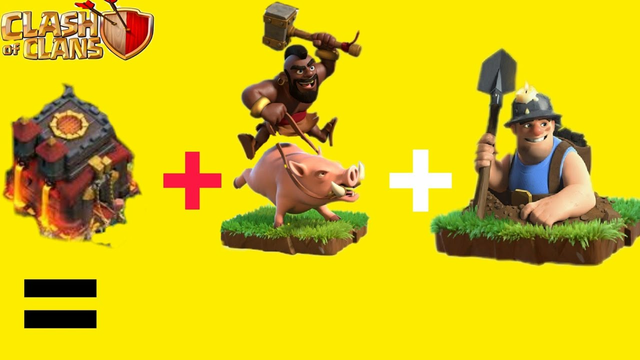 Th10+12 highbrit attack strategy//with lower heros/clash os clans.