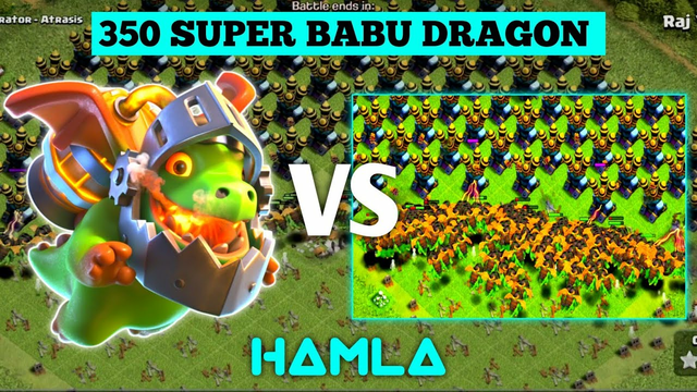 CLASH OF CLANS | SUPER BABY DRAGON VS AIR DEFENCE | #COC #clashofclans