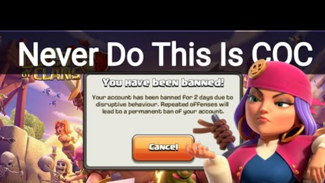 Never Do This In Clash.......... Clash Of Clans