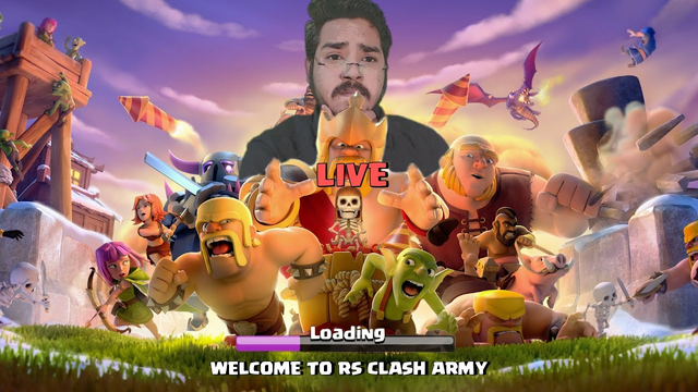 Live CWL Attacks With Face cam - COC