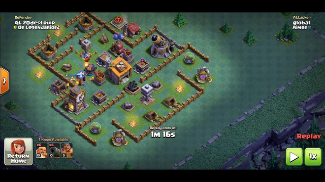 Clash of Clans - Experimental Builder Base Attack 1