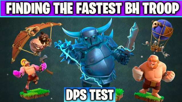 Which BH Troop is Fastest In clash of clans