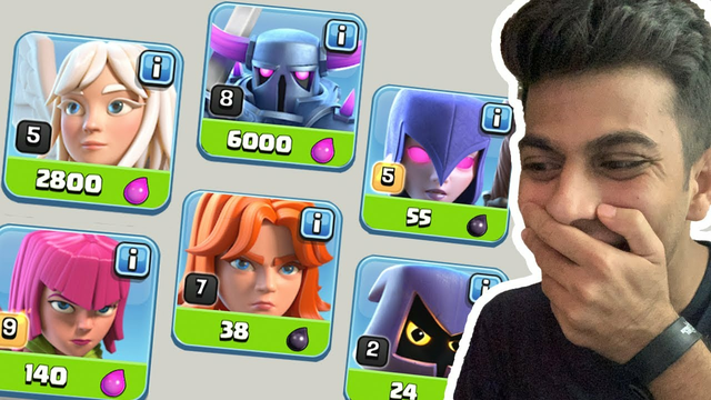 Supercell Gave us All Female Troop Challenge - Clash of Clans