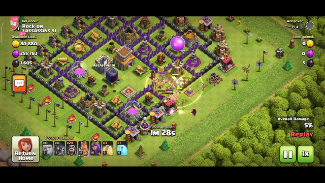 Clash of Clans on Live