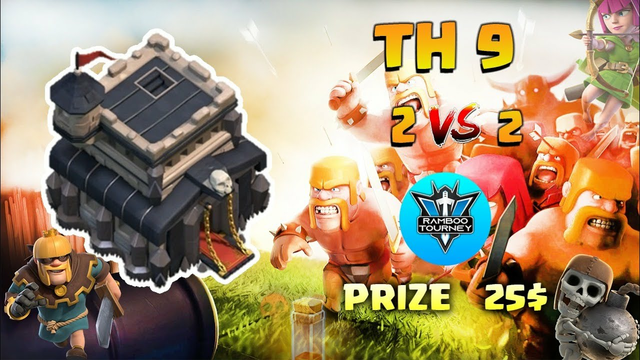 2vs2 | Finals | Townhall 9 | Tournament | Clash of Clans