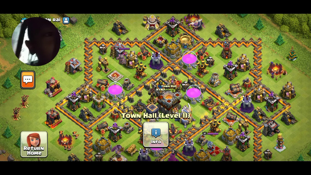 my kaka castle on coc clash of clans