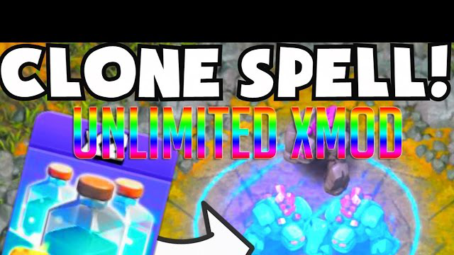 Clash of Clans Xmod Unlimited  Clone Spell