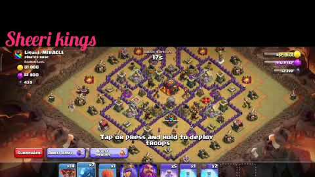 clash of clans war attack