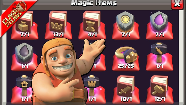 Why do I have so many MAGIC ITEMS?! - Clash of Clans