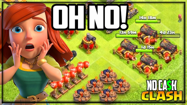 Was This a MISTAKE? No Cash Clash of Clans #178!